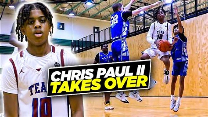 Chris Paul Jr.'s Basketball Odyssey